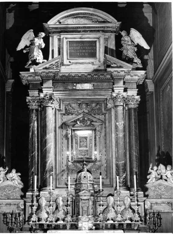 mostra architettonica d'altare di Bernini Gian Lorenzo, Finelli Giuliano, G